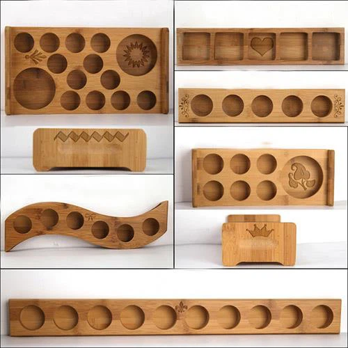 Bamboo Wine Glass Holder And Rack