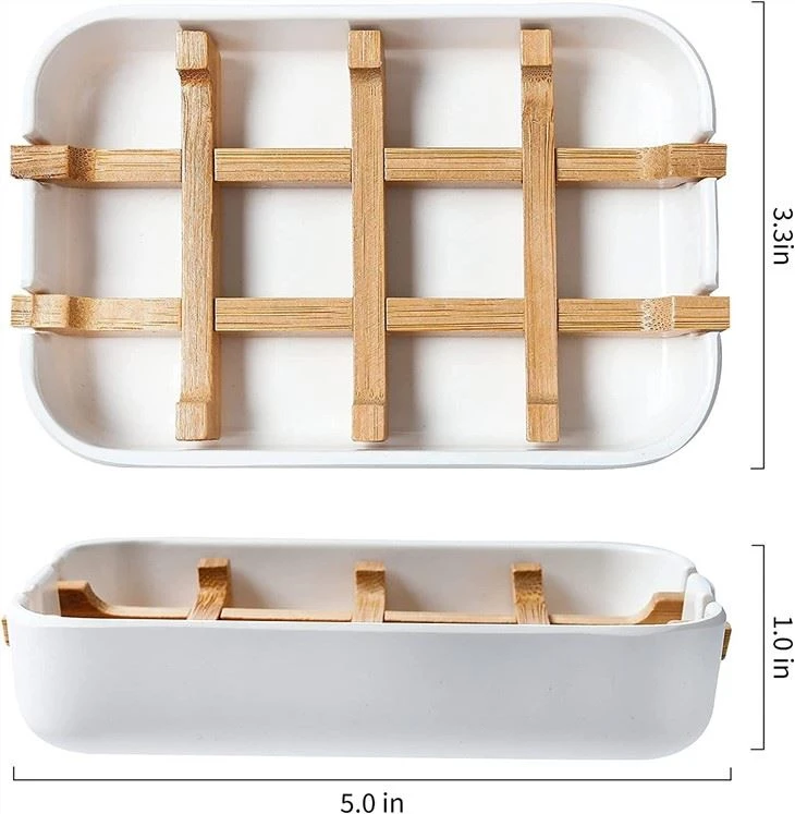 Bamboo Soap Holder Bath Soap Dish