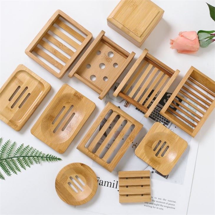 Bamboo Soap Holder Bath Soap Dish