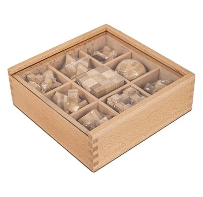 3D bambusovi mozga teasera Edukativni 9 zagonetni set